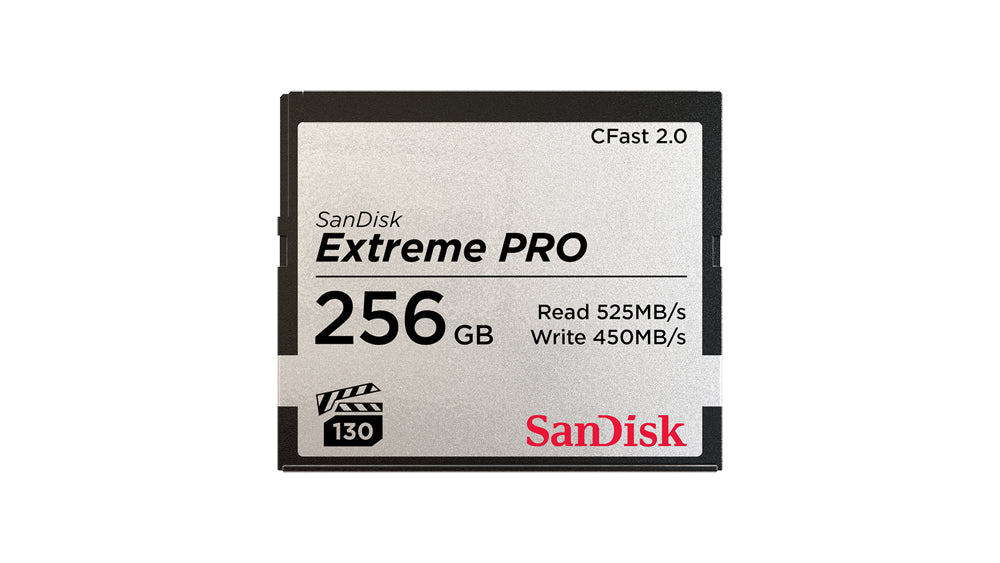 SanDisk Extreme Pro CFast 2.0 Card 256GB