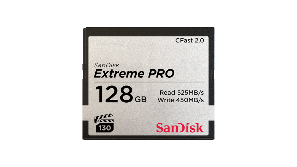 SanDisk Extreme Pro CFast 2.0 Card 128GB