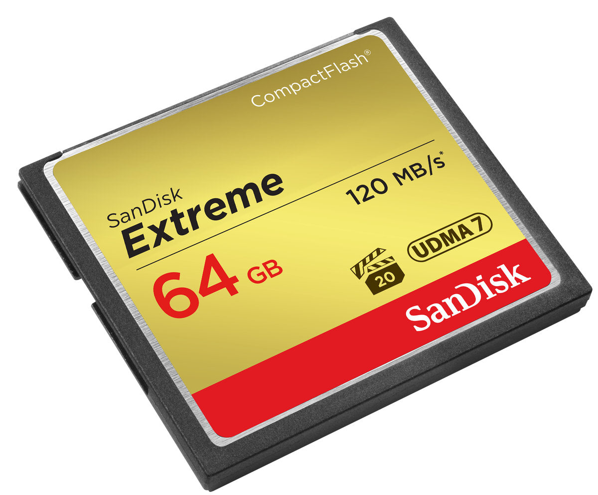 SanDisk Extreme CompactFlash Card 64GB