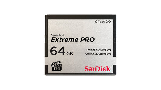 SanDisk Extreme Pro CFast 2.0 Card 64GB